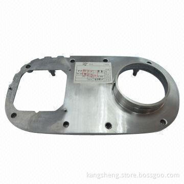 Die-cast parts, CNC machined, coffee maker base with A380, ADC12 or ADC3 aluminum